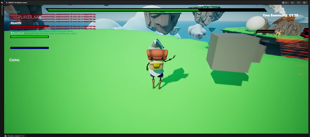 Spell cast Niagara VFX