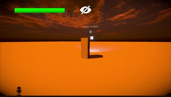 Enemy state HUD in-game