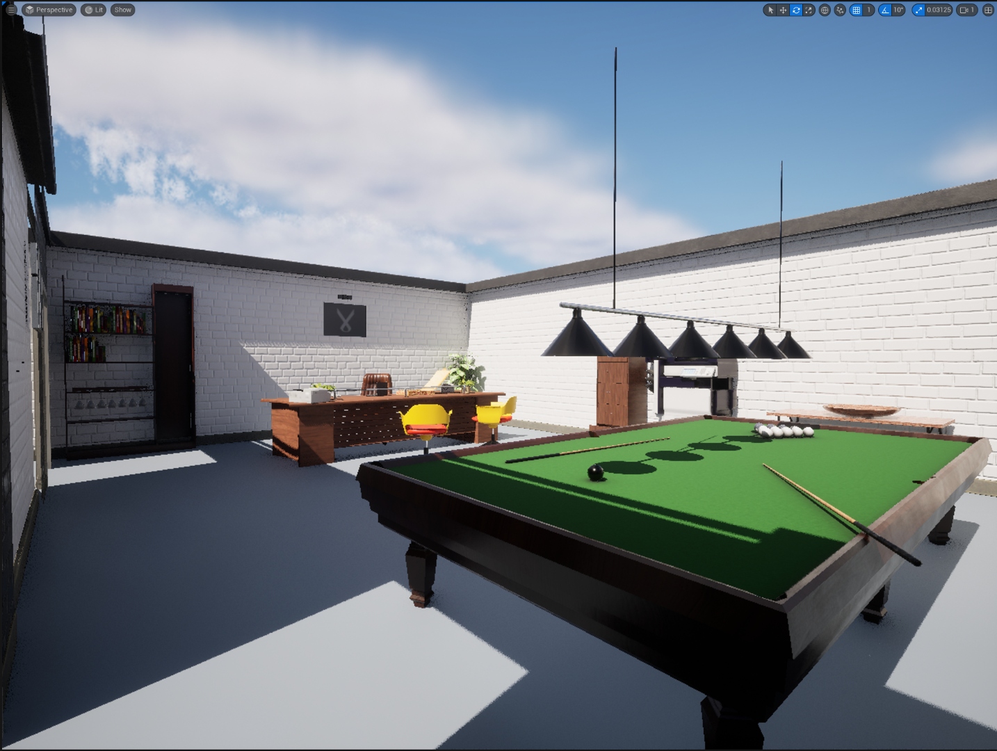 Billiard office