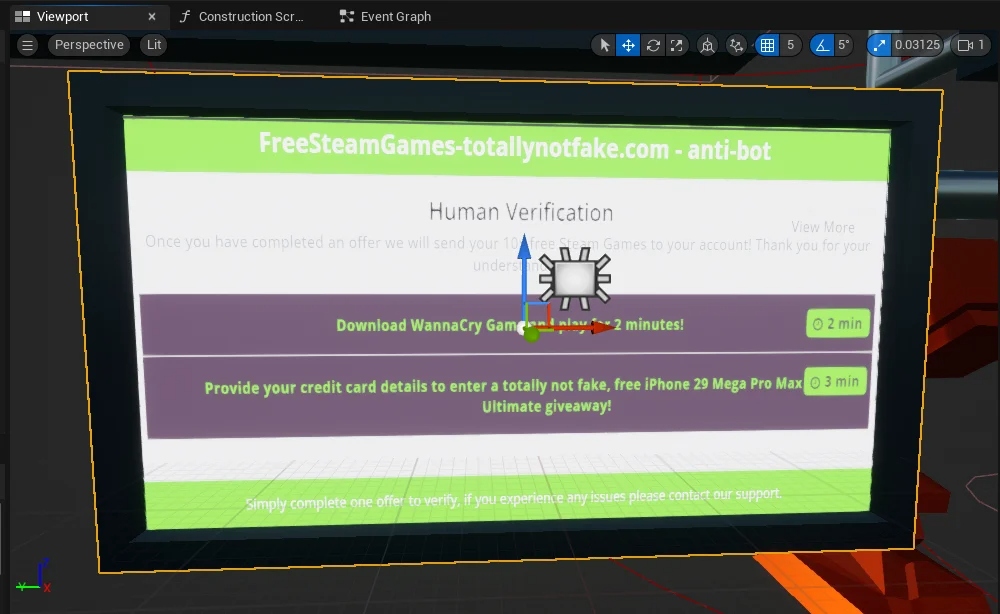 Fake scam site monitor