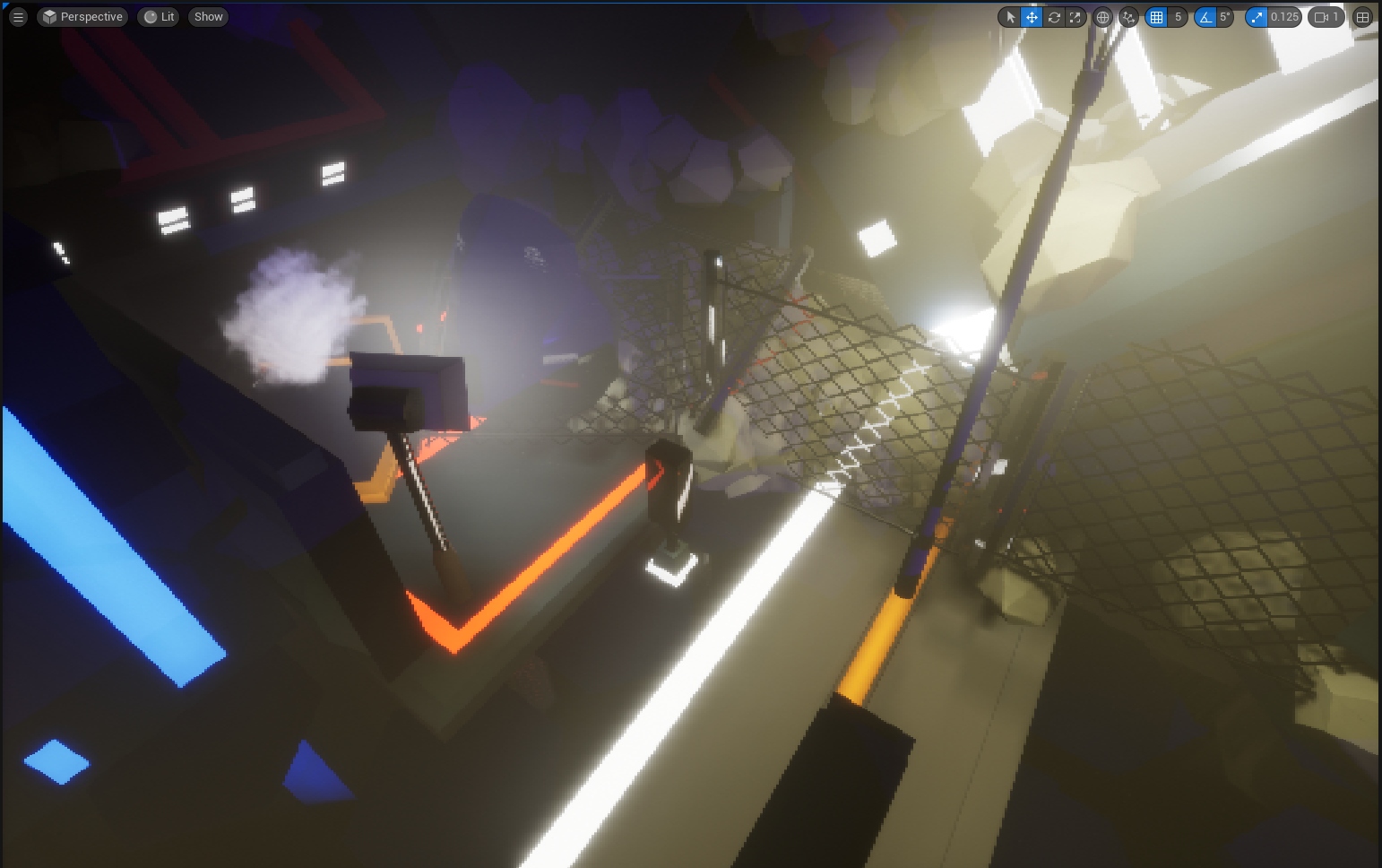 Orange factory arena