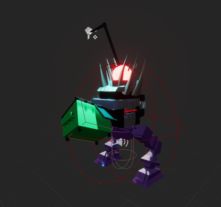 Bomber Mech model