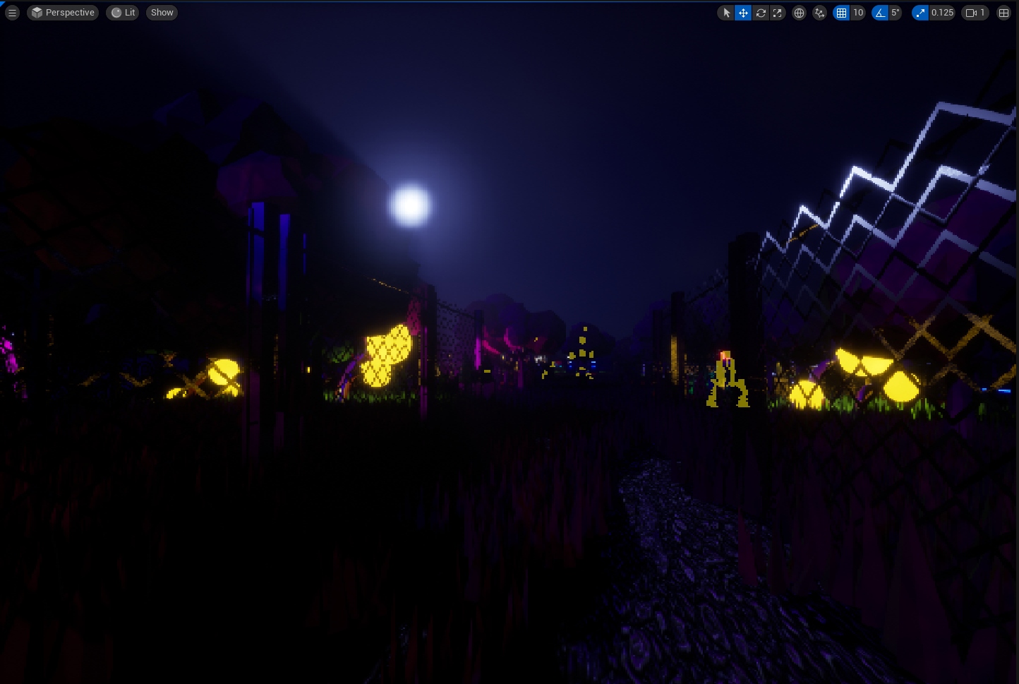 Night park zone