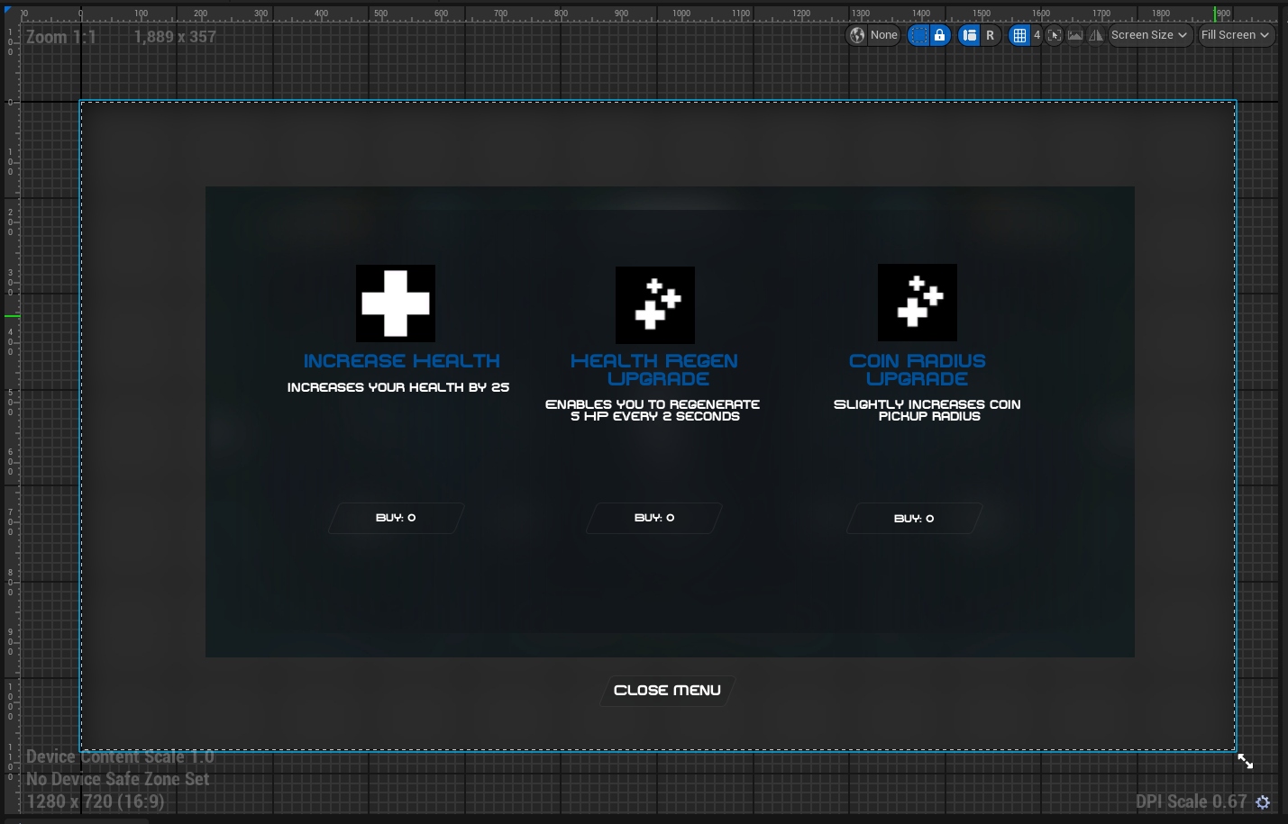 Shop UI