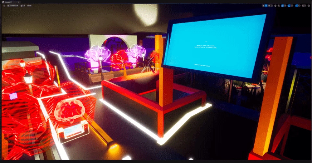 Sushi Shop viewport