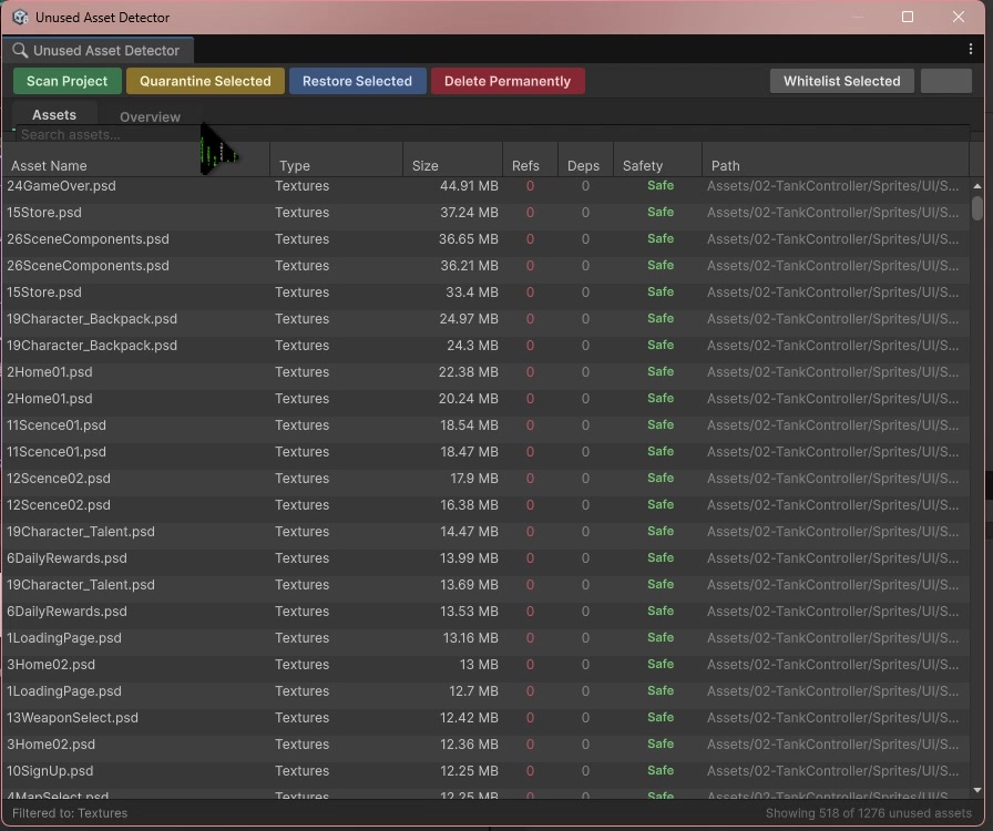 Duplicate detection 440 files 14MB wasted
